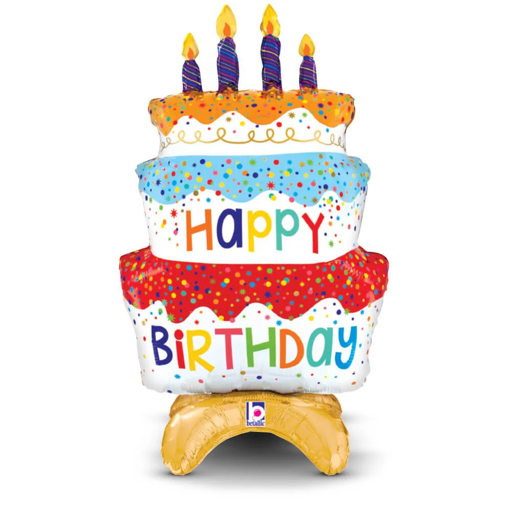繽紛生日蛋糕_站立款