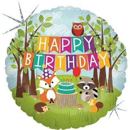 森林動物生日