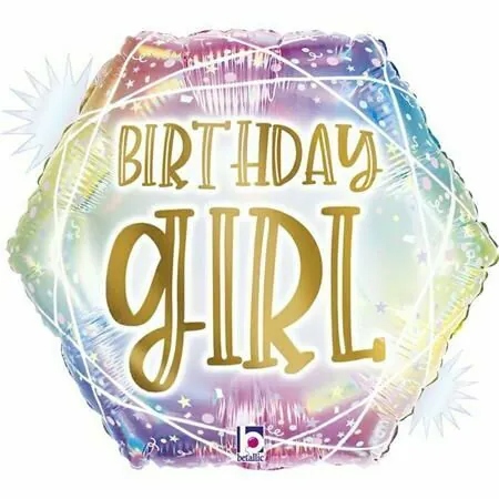 蛋白石粉彩生日女孩