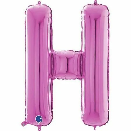 字母H桃粉