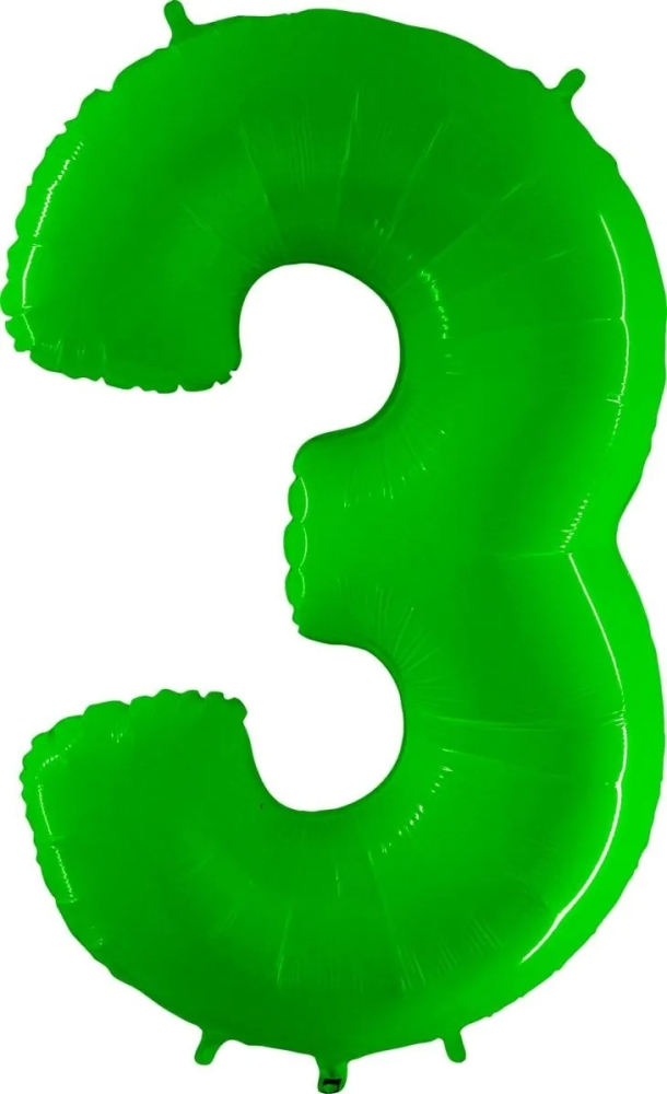 數字3綠色