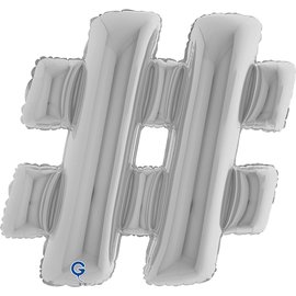 銀色井字號